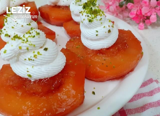 Doğal Rengiyle Kıpkırmızı Ayva Tatlısı (Videolu)