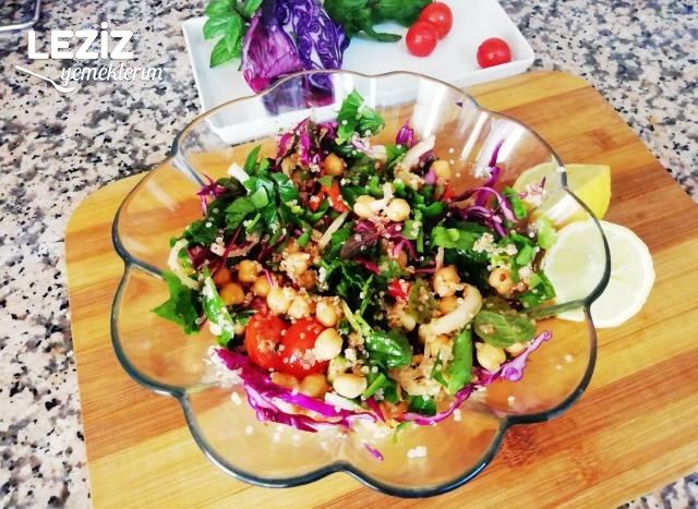 Nohutlu Kinoa Salatası Tarifi