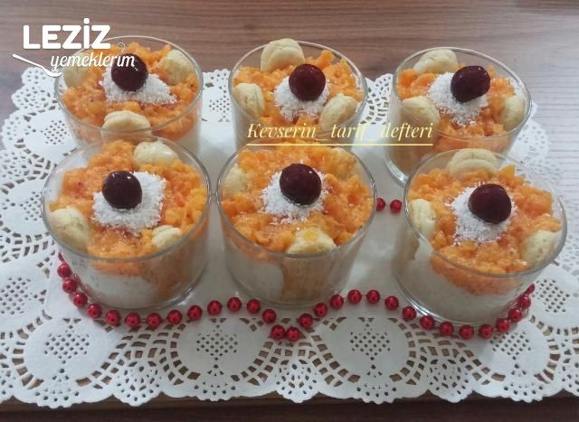 Cennet Hurmalı Harika Tatlı Tarifi