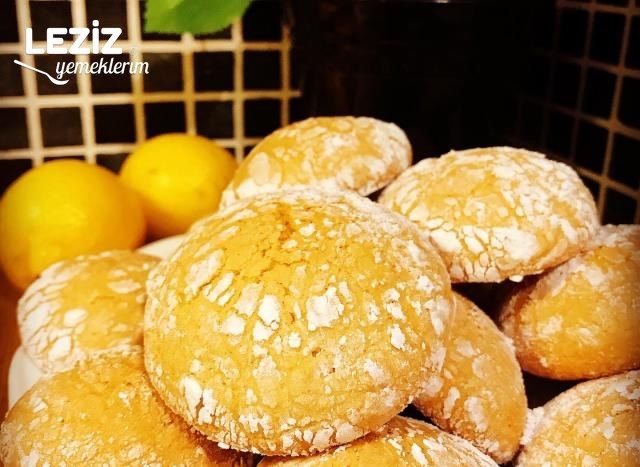 Limonlu Kurabiye (Tam Kıvamında)