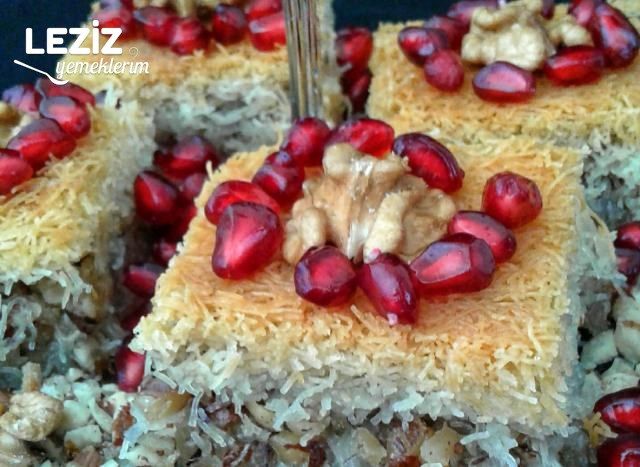 Basma Kadayıf Tatlısı Tarifi, Nasıl Yapılır