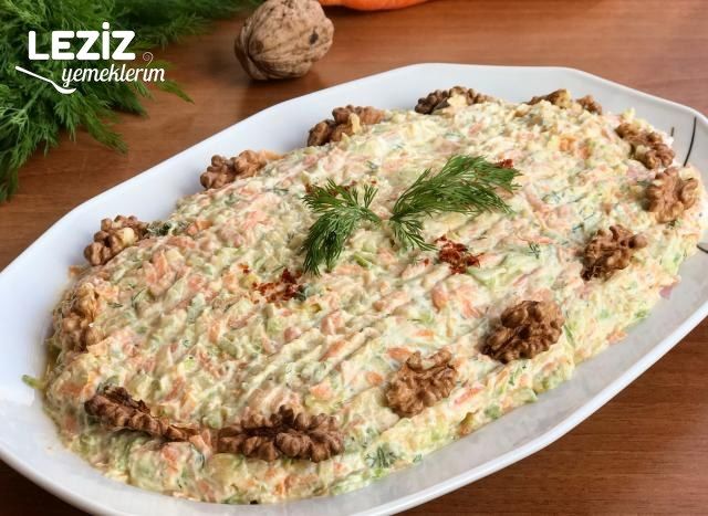 Havuçlu Kabak Salatası Tarifi