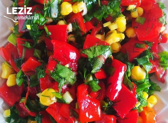 Çok Kolay Kapya Biber Salatası Tarifi