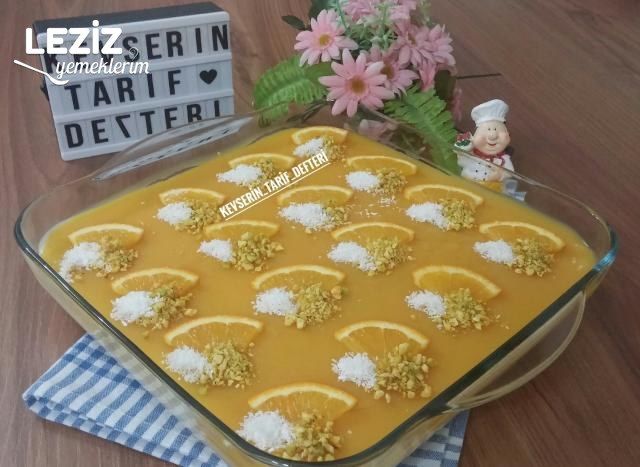 Etimekli Portakal Soslu Enfes Tatlı