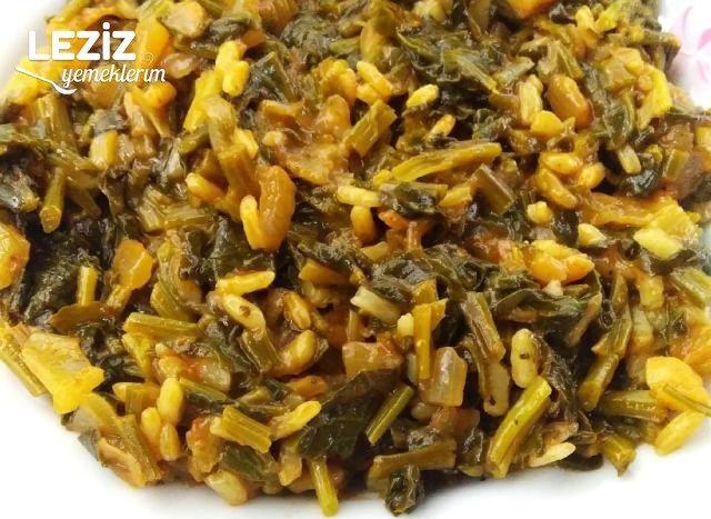 Pirinçli Ispanak Yemeğinin Tarifi