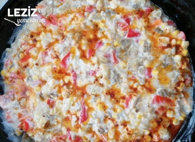 Yoğurtlu Közlenmiş Patlıcan Salatası