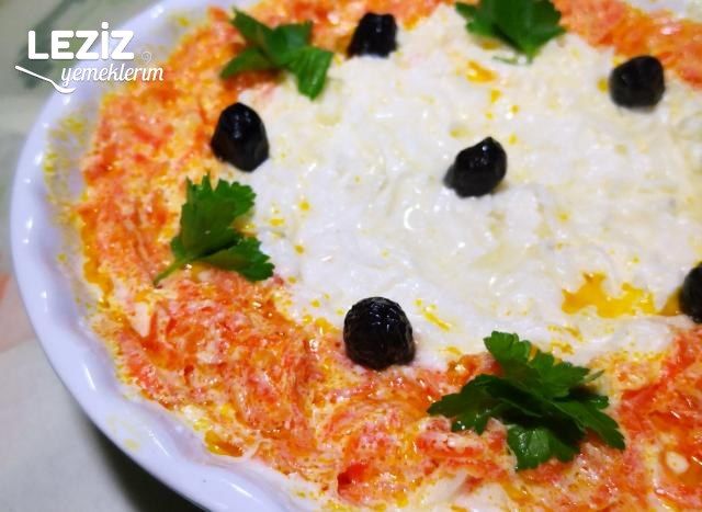Yoğurtlu Alabaş Salatası