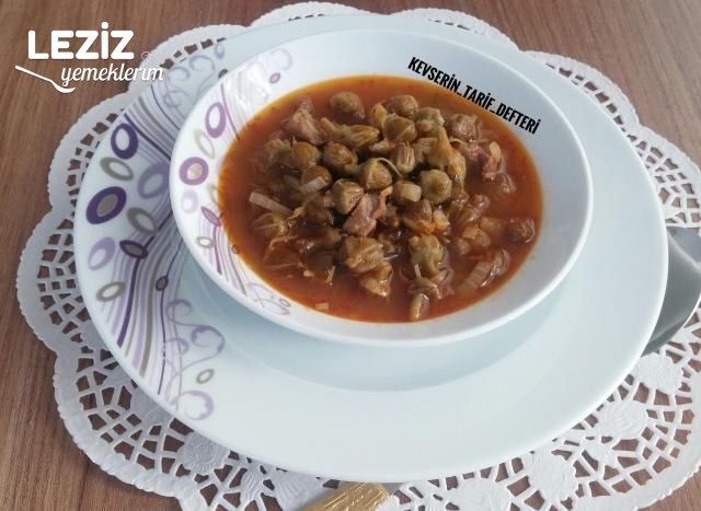 Bamya Çorbası (Konya Yöresi)