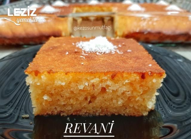 Portakallı Revani Yapımı