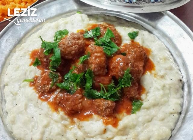 Köfteli Hünkar Beğendi Yapımı
