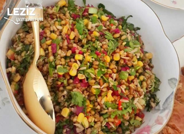 Ayçekirdekli Maş Fasulyesi Salatası