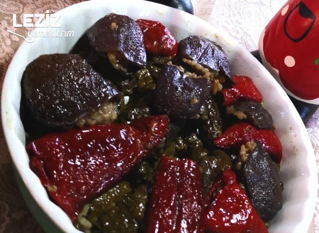 Zeytinyağlı Karışık Kuru Dolma