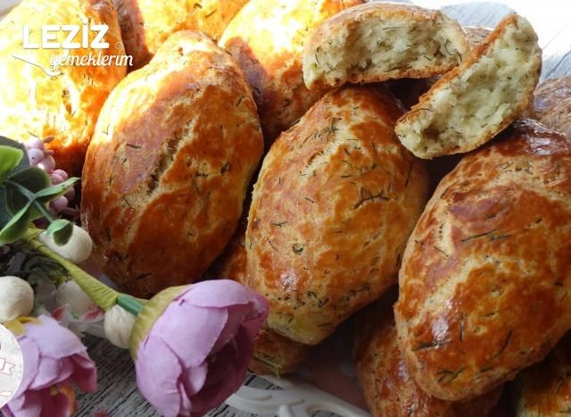 Mayasız Nefis Pratik Dereotlu Poğaça Tarifi