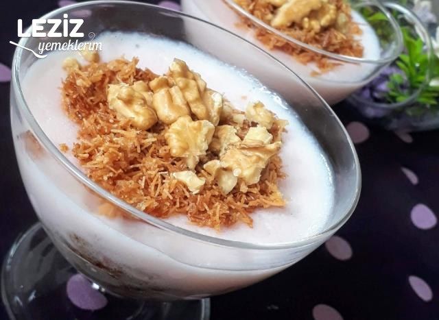 Hazır Pudingle Çıtır Kadayıflı Cuplar