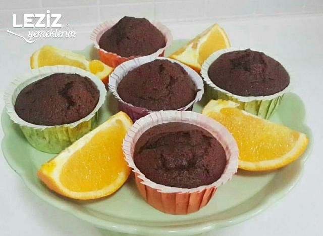 Portakallı Muffin Yapılışı
