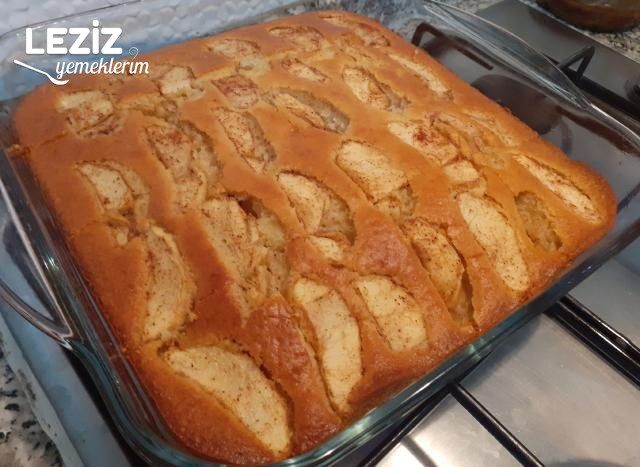 Elmalı Cevizli Tarçınlı Kek Tarifi