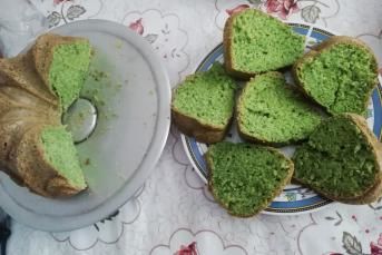 Ispanaklı Kekin Yapılışı