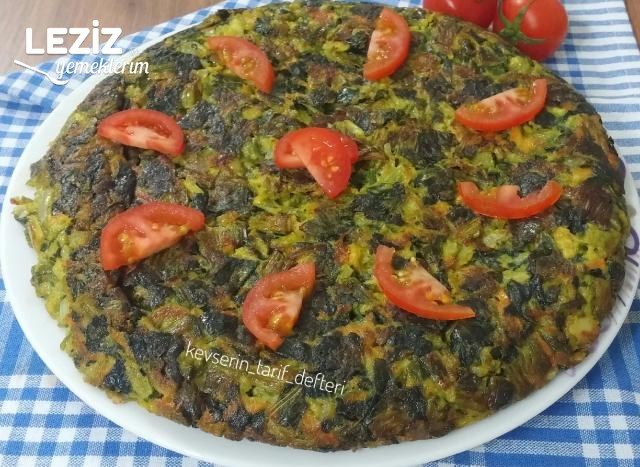 Yufkasız Fırınsız Sebzeli Börek Tarifi