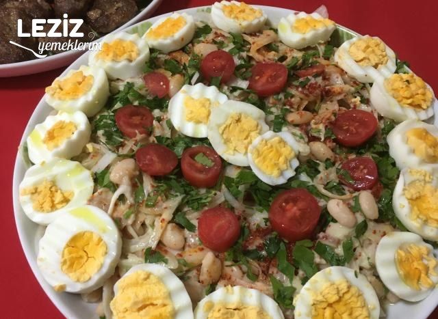 Antalya Usulü Tahinli Piyaz