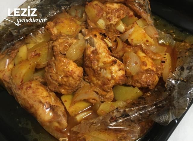 Fırın Poşetinde Tavuk Pirzola Patates