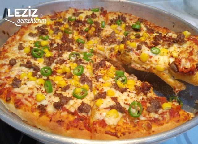 Tepside Karışık Pizza Tarifi (Hazırdan Güzel)