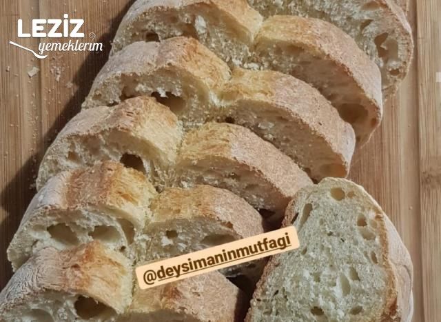 Mis Gibi Ev Yapımı Ekmek Tarifi
