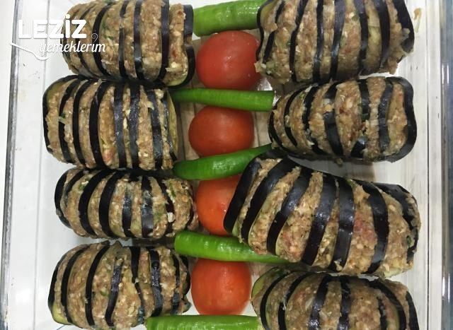 Lezzeti Şahane Fırında Köfteli Patlıcan