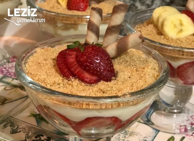 En Kolayından Çilekli Magnolia Tarifi