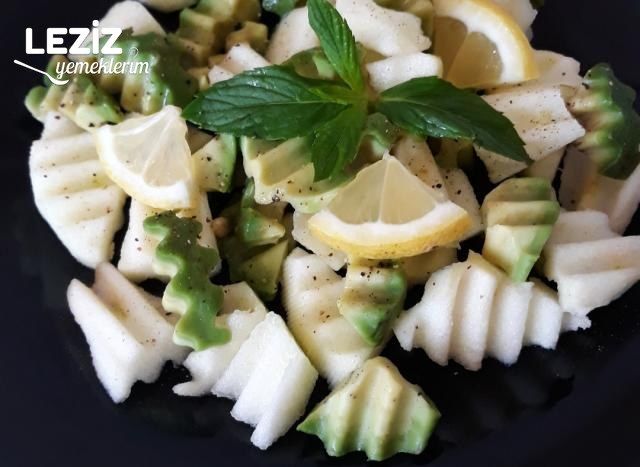 Elmalı Avokado Salatası