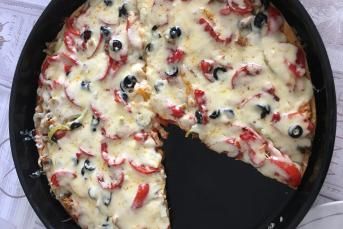 Tavuklu Karışık Pizza Tarifi
