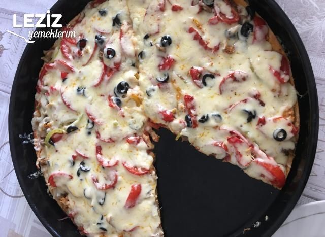 Tavuklu Karışık Pizza Tarifi