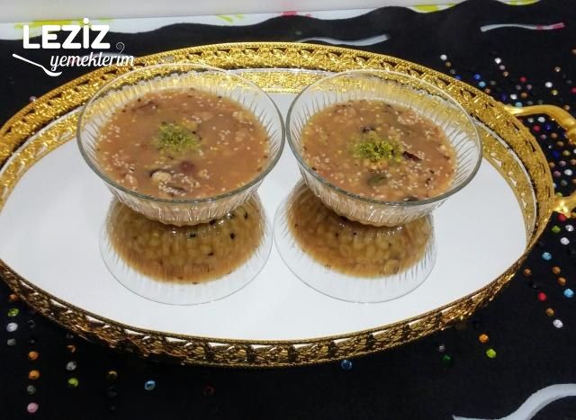 Çok Pratik Fıstıklı Cevizli Buğday Tatlısı
