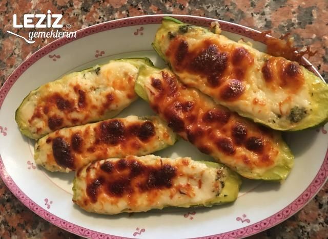 Fırında Peynirli Kabak