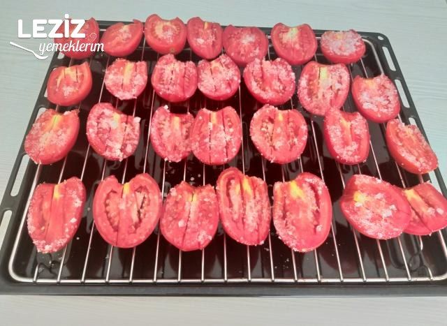 Güneşte Domates Kurutma (Kışlık Kuru Domates)