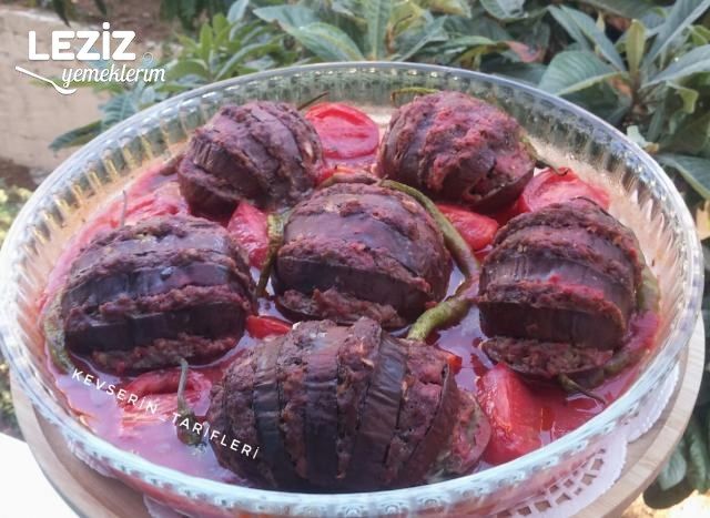 Yelpaze Patlıcan Tarifi