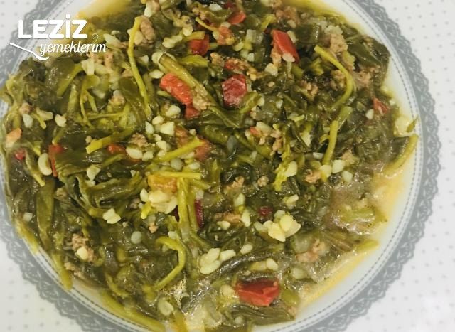 Kıymalı Semizotu Yemeği Tarifi