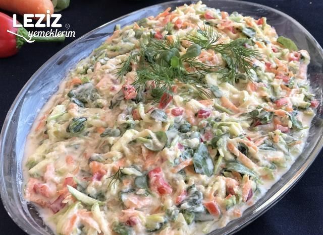 Elmalı Semizotu Salatası
