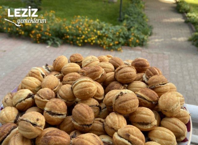 Ceviz Kurabiye (Şekli Şahane)