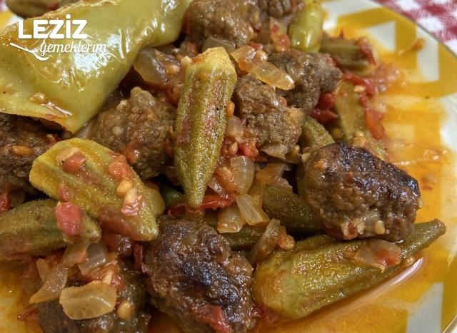 Köfteli Bamya