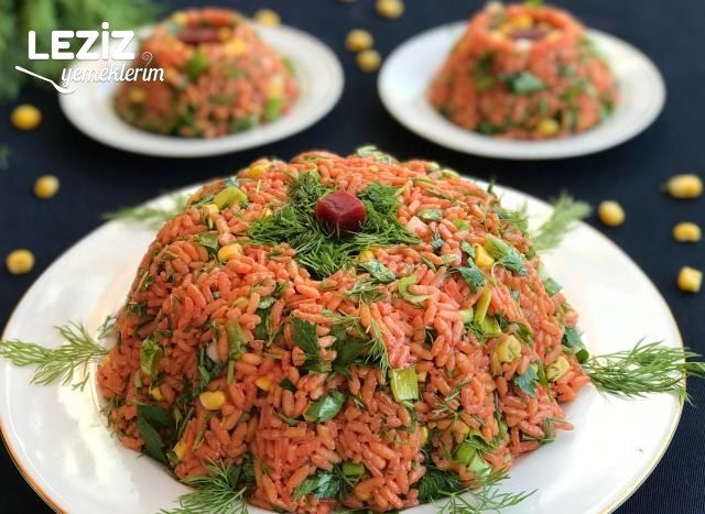 Pancarlı Pirinç Salatası