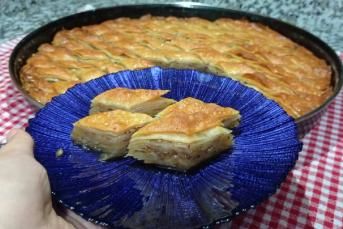 Seksen Katlı Ev Yapımı Baklava (Videolu)