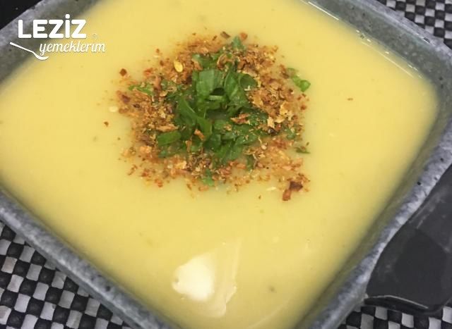 Kerevizli Sütlü Sebze Çorbası