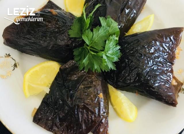 Kuru Patlıcan Dolması