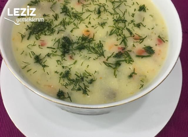 Nefis Sebzeli Mantar Çorbası Tarifi