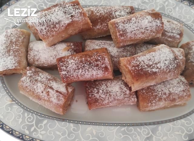 Baklava Yufkasından Tahinli Çıtır