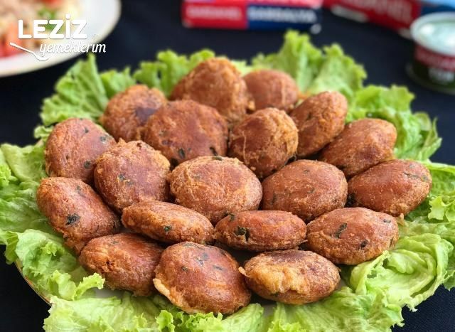 Ton Balıklı Patates Köftesi