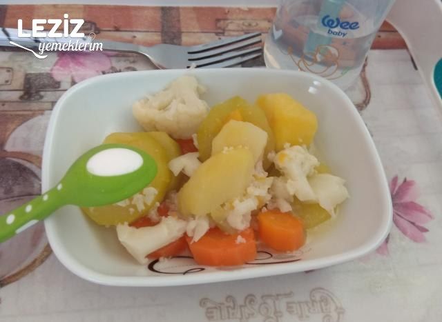 Bebekler İçin Sebze Haşlaması (+8 Ay)