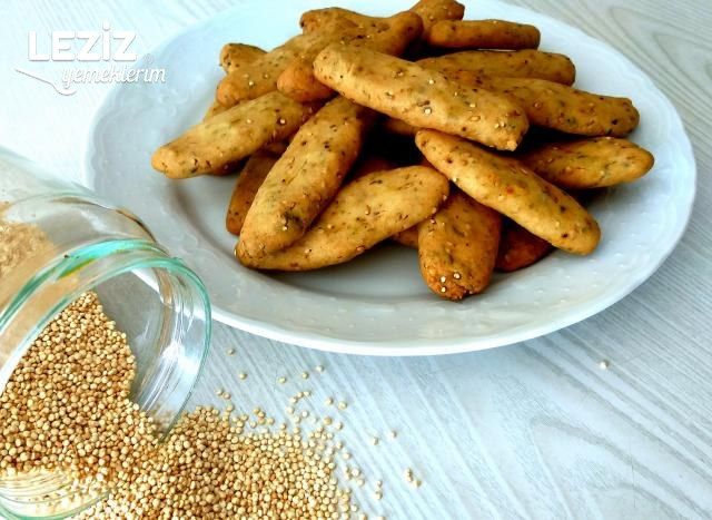 Kinoalı Tuzlu Kurabiye
