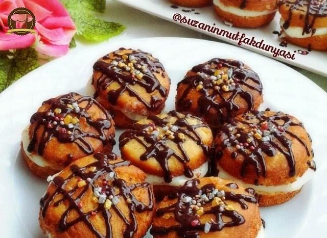 Kremalı Berliner (Tatlı Hamur Kızartması)