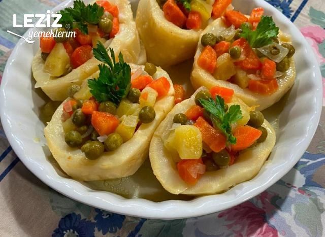 Lezzetiyle Görseliyle Kereviz Dolması